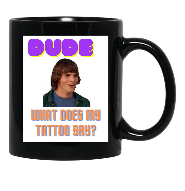 Dude Wheres My Car Design Pt1 Black Coffee Mug, Gift Coffee Mug - Black