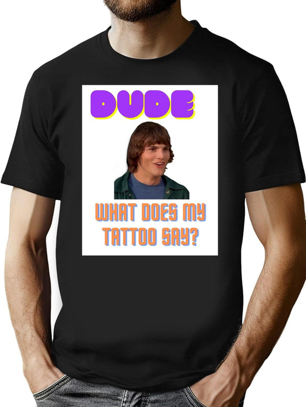 Dude Wheres My Car Design Pt1 Premium Heavyweight Cotton T-Shirt - Black