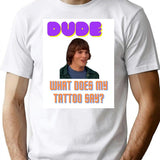 Dude Wheres My Car Design Pt1 Premium Heavyweight Cotton T-Shirt - White
