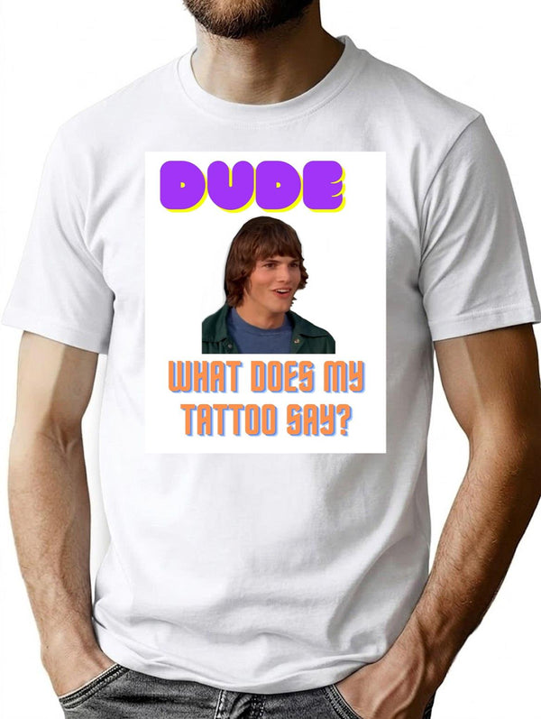 Dude Wheres My Car Design Pt1 Premium Heavyweight Cotton T-Shirt - White
