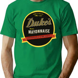 Duke'S Mayo T-Shirt for Men & Women, T-Shirts Graphic Tee - Green