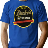 Duke'S Mayo T-Shirt for Men & Women, T-Shirts Graphic Tee - Blue