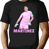 EMI Martinez-Funny Premium Heavyweight Cotton T-Shirt - Black