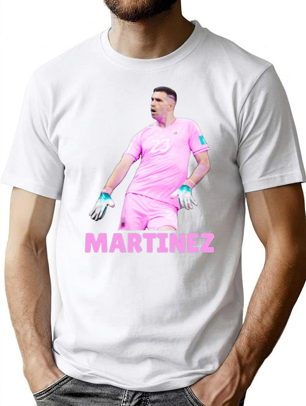 EMI Martinez-Funny Premium Heavyweight Cotton T-Shirt - White