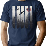 Eagleland T-Shirt for Men & Women, T-Shirts Graphic Tee - Navy