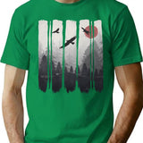 Eagleland T-Shirt for Men & Women, T-Shirts Graphic Tee - Green