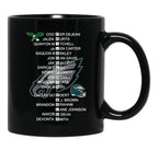 Eagles Super Bowl LIX 2025 Champions 3D 1 Black Coffee Mug, Gift Coffee Mug - Black
