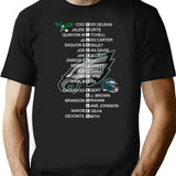 Eagles Super Bowl LIX 2025 Champions 3D Shirt 1 Premium Heavyweight Cotton T-Shirt - Black