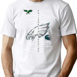 Eagles Super Bowl LIX 2025 Champions 3D Shirt 1 Premium Heavyweight Cotton T-Shirt - White