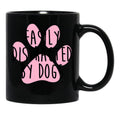 Easily Distracted By Dogs Black Coffee Mug, Gift Coffee Mug - Black