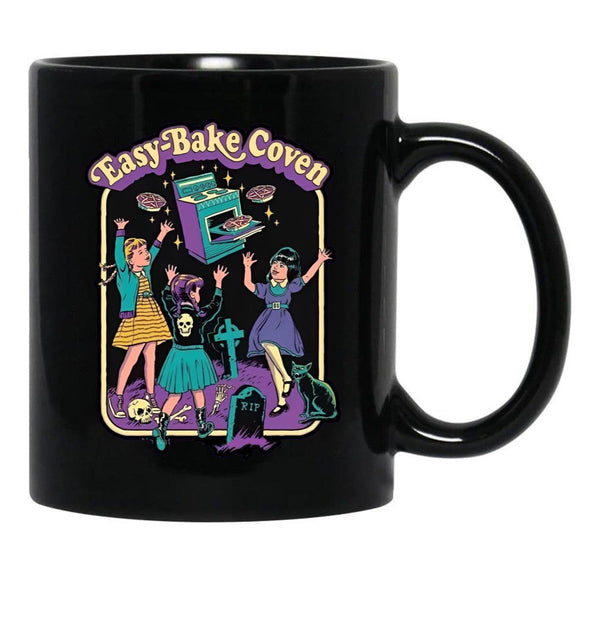 Easy Bake Coven Black Coffee Mug, Gift Coffee Mug - Black