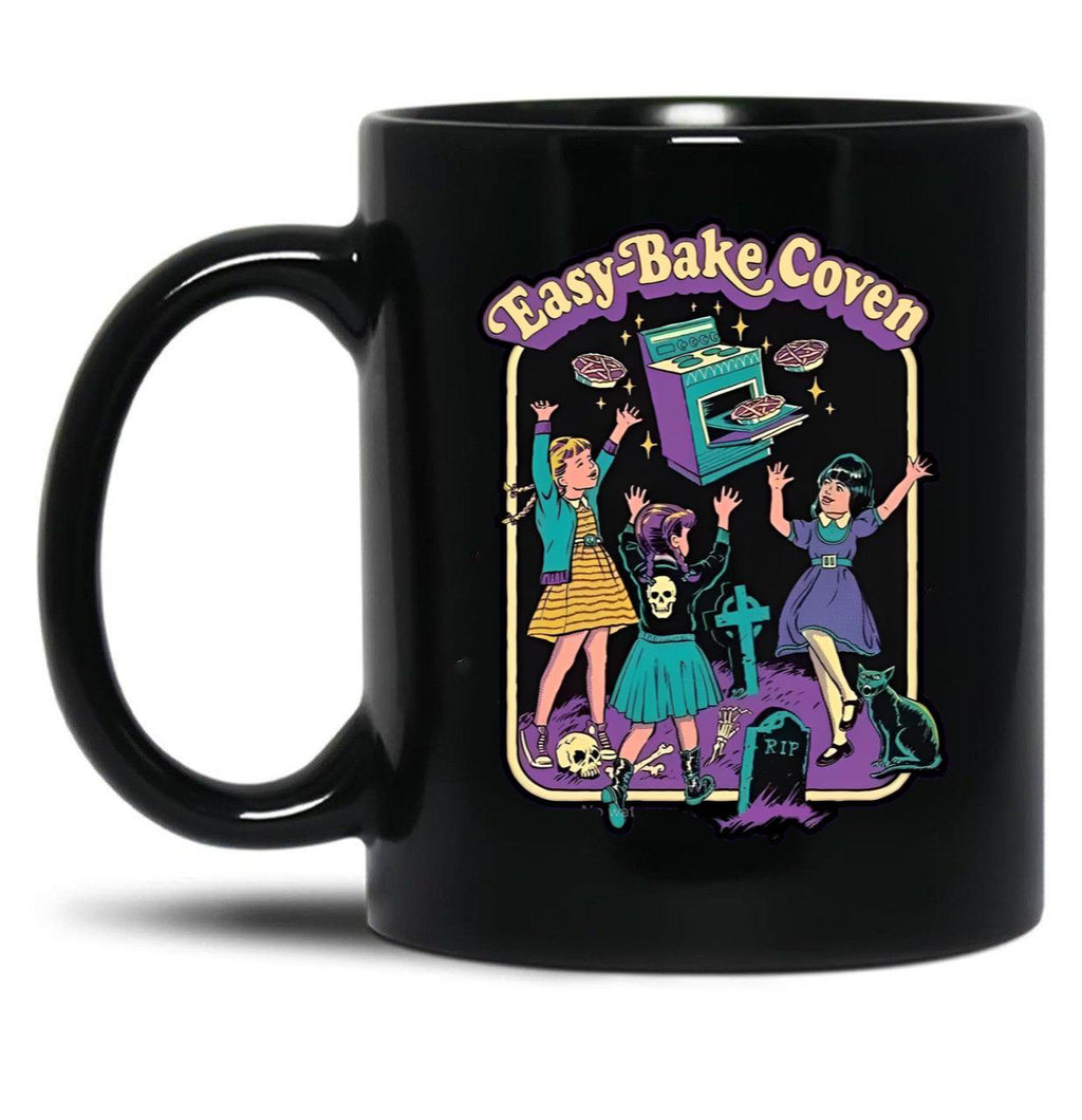 Easy Bake Coven Black Coffee Mug, Gift Coffee Mug