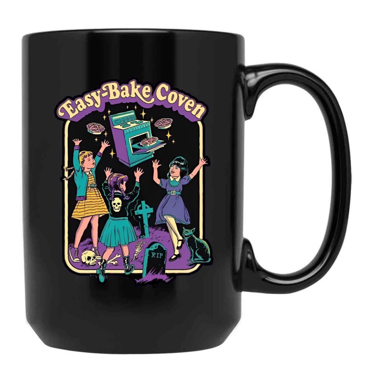 Easy Bake Coven Black Coffee Mug, Gift Coffee Mug