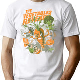 Eat Your Vegetables T-Shirt for Men & Women, T-Shirts Graphic Tee - White