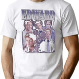 Ed.Wa.Rd C.Ul.Le.N Vintage 90S Classic Graphic Shirt R.Ob.E.Rt P.At.Ti.Ns.On Retro Rap Shirt T-Shirt for Men & Women, T-Shirts Graphic Tee - White