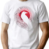 Edda T-Shirt for Men & Women, T-Shirts Graphic Tee - White