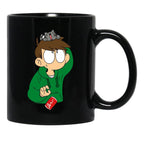 Eddsworld Black Coffee Mug, Gift Coffee Mug - Black