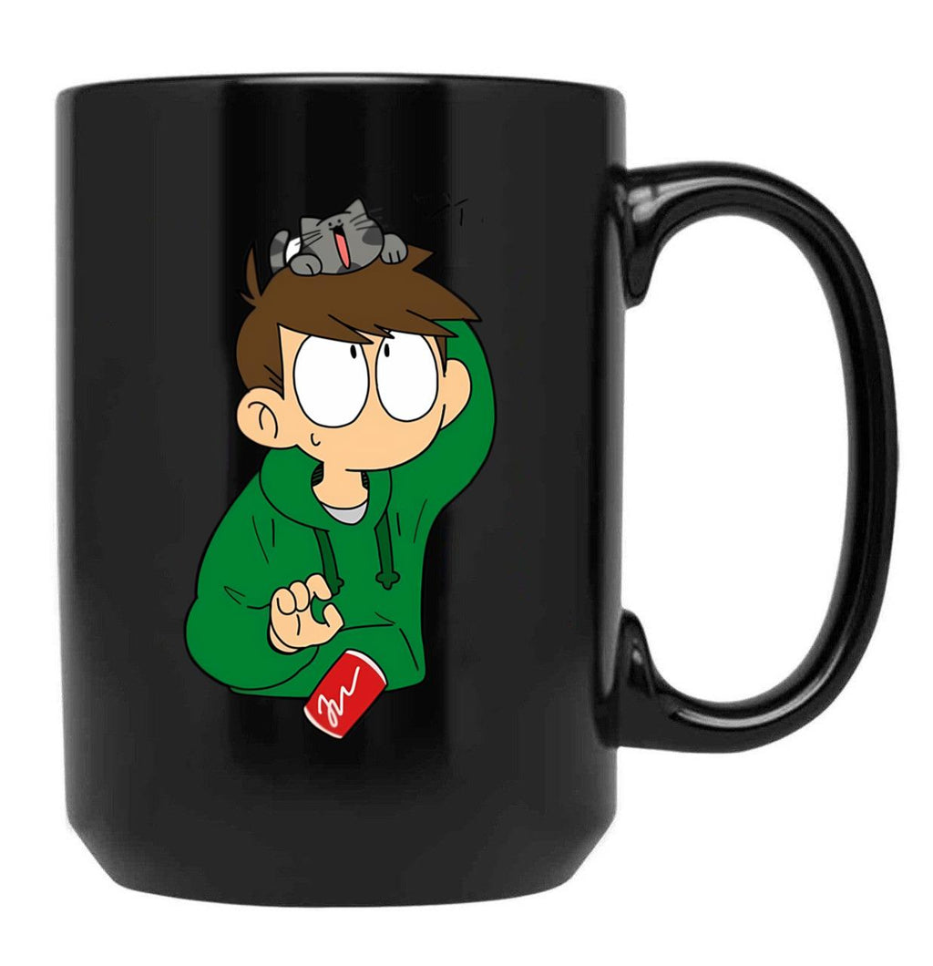 Eddsworld Black Coffee Mug, Gift Coffee Mug