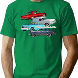 Eh Ej Holden Classic Aussie Muscle T-Shirt for Men & Women, T-Shirts Graphic Tee - Green