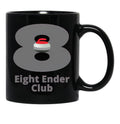 Eight Ender Club Black Coffee Mug, Gift Coffee Mug - Black