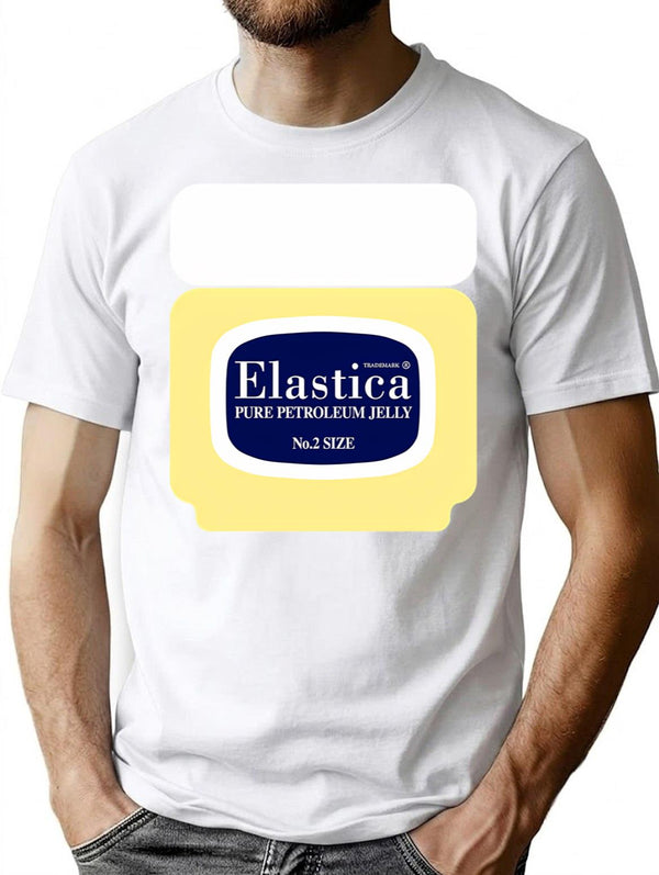 Elastica The Menace Waking Up Vaseline Connection Britpop Vintage T-Shirt for Men & Women, T-Shirts Graphic Tee - White