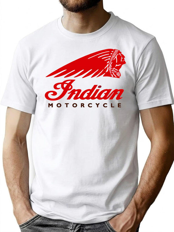 Elite Motorcycle Enthusiast T-Shirt for Men & Women, T-Shirts Graphic Tee - White