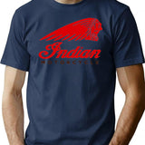 Elite Motorcycle Enthusiast T-Shirt for Men & Women, T-Shirts Graphic Tee - Navy