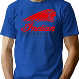 Elite Motorcycle Enthusiast T-Shirt for Men & Women, T-Shirts Graphic Tee - Blue
