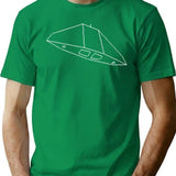 Elite T-Shirt for Men & Women, T-Shirts Graphic Tee - Green