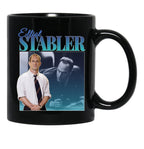 Elliot Stabler 90S Inspired Vintage Homage Black Coffee Mug, Gift Coffee Mug - Black