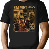 Emmet Otter Newshirtemmet Otters Retro Jug Band Premium Heavyweight Cotton T-Shirt - Black