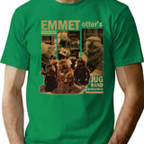 Emmet Otter Newshirtemmet Otters Retro Jug Band Premium Heavyweight Cotton T-Shirt - Green