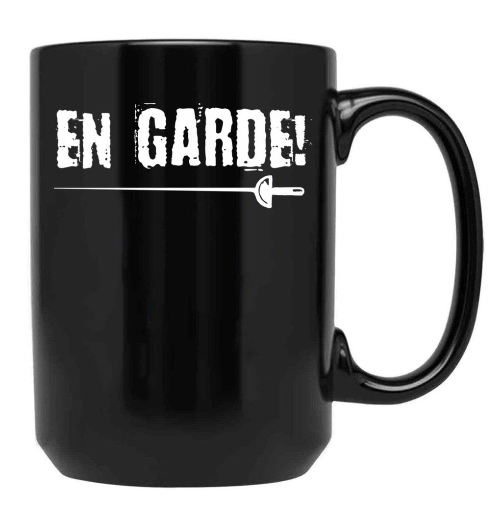 En Garde T-Shirt Funny Fencer Gift Black Coffee Mug, Gift Coffee Mug
