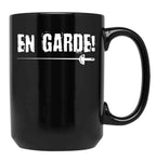 En Garde T-Shirt Funny Fencer Gift Black Coffee Mug, Gift Coffee Mug
