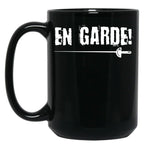 En Garde T-Shirt Funny Fencer Gift Black Coffee Mug, Gift Coffee Mug