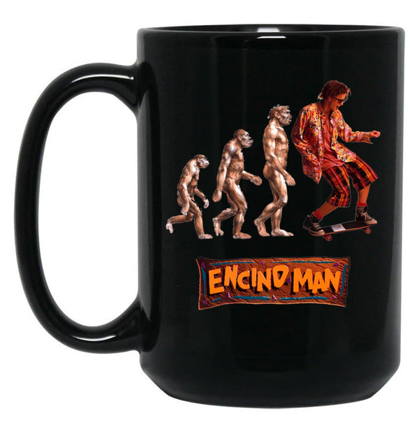 Encino Man Black Coffee Mug, Gift Coffee Mug - Black
