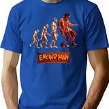 Encino Man Premium Heavyweight Cotton T-Shirt - Blue
