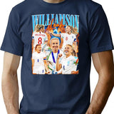 England Pride Leah Williamson T-Shirt for Men & Women, T-Shirts Graphic Tee - Navy