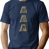 Enigma T-Shirt for Men & Women, T-Shirts Graphic Tee - Navy