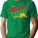 Enjoy Mello Yello (Vintage) T-Shirt for Men & Women, T-Shirts Graphic Tee - Green