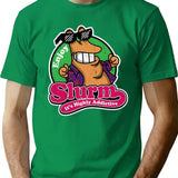 Enjoy Slurm Premium Heavyweight Cotton T-Shirt - Green