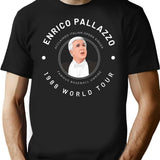 Enrico Palazzo 1988 World Tour Premium Heavyweight Cotton T-Shirt - Black