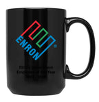 Enron Ethics Department Employee Of The Year Black Coffee Mug, Gift Coffee Mug