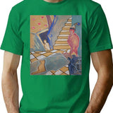 Enter The World Of Laughter Clowns Have Arrived T-Shirt for Men & Women, T-Shirts Graphic Tee - Green