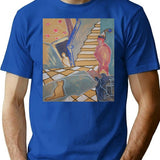 Enter The World Of Laughter Clowns Have Arrived T-Shirt for Men & Women, T-Shirts Graphic Tee - Blue