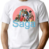 Entire Saga T-Shirt for Men & Women, T-Shirts Graphic Tee - White