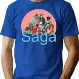 Entire Saga T-Shirt for Men & Women, T-Shirts Graphic Tee - Blue