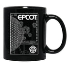 Epcot Center. Black Coffee Mug, Gift Coffee Mug - Black