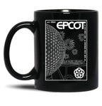 Epcot Center. Black Coffee Mug, Gift Coffee Mug