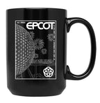 Epcot Center. Black Coffee Mug, Gift Coffee Mug